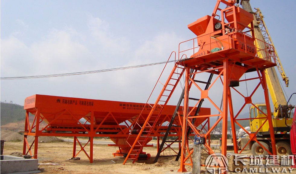 河南鄭州HZS25、35攪拌站