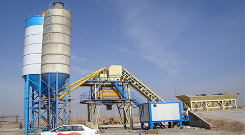 中國七冶寧夏寧東工地90攪拌