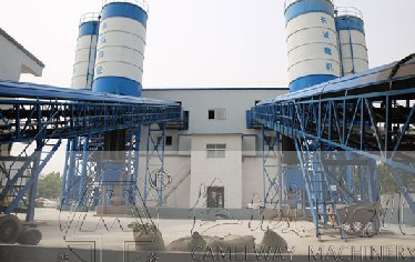 長城建機HZS120混凝土攪拌站再次入駐云南