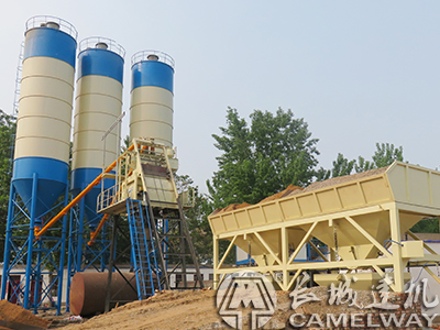 長城攪拌站js1000機(jī)械圖片