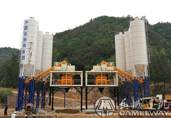 時產(chǎn)100方砼的生產(chǎn)線