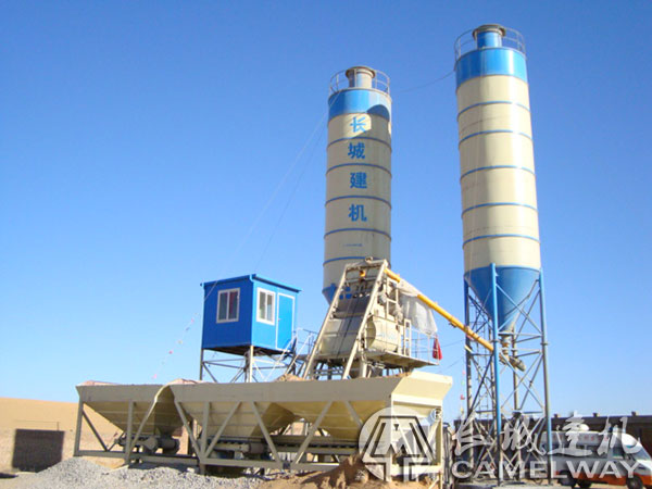 年產(chǎn)十萬(wàn)方混凝土的攪拌設(shè)備