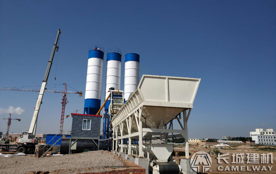 甘肅白銀hzs75工程攪拌站