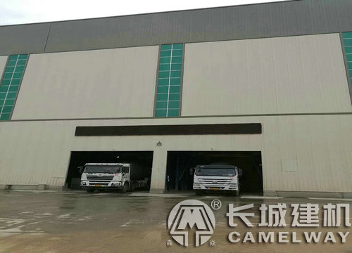 全封閉環(huán)保型攪拌站