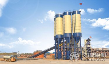 鄭州長城建筑工程用混凝土攪拌站的價格