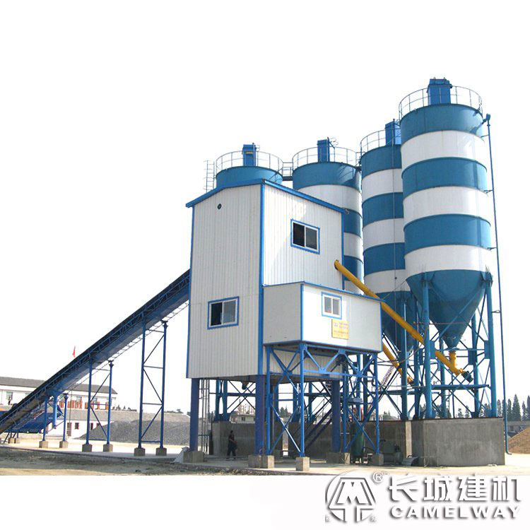 長城建機(jī)商砼攪拌站客戶案例現(xiàn)場 圖