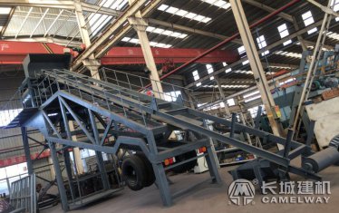 輪胎式移動(dòng)混凝土攪拌站大概多少錢 有幾種移動(dòng)方式