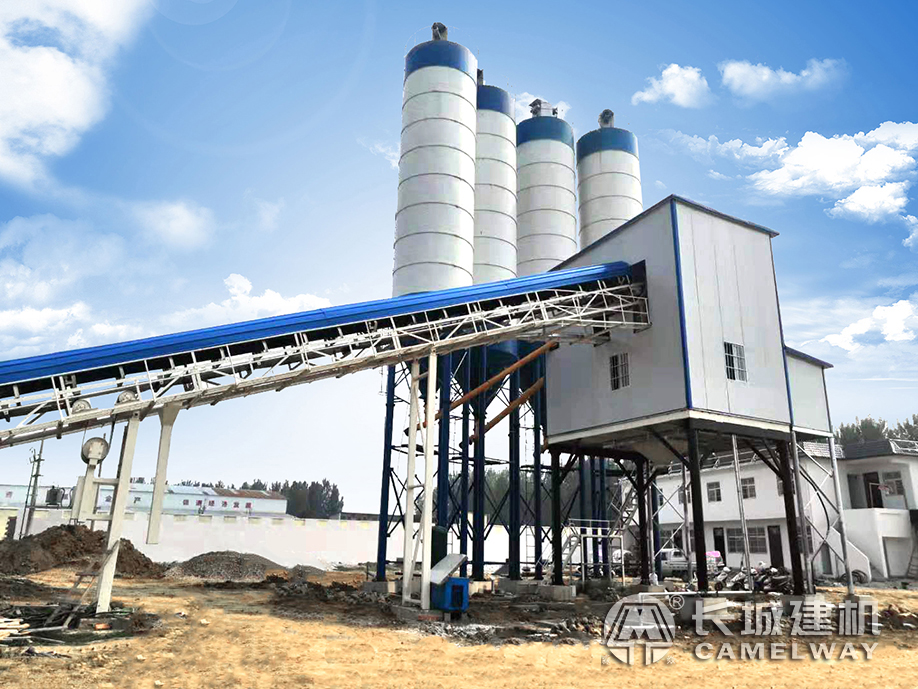 駐馬店某商品砼攪拌站采購的長城牌hzs150商混攪拌站——目前已經(jīng)正式運(yùn)行（資料圖）