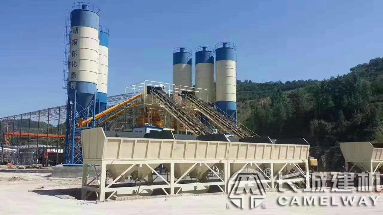 投資建個90型混凝土拌合站占地面積多少畝 攪拌站如何選址