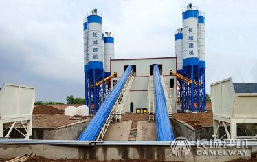 商砼攪拌站120型一小時(shí)出多少料 耗電量多大