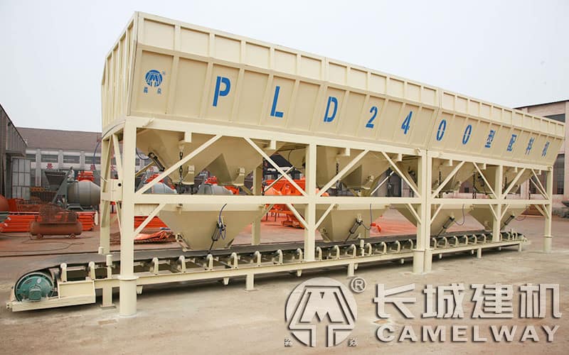 全自動混凝土配料機，配料機2400型可以做成4倉嗎