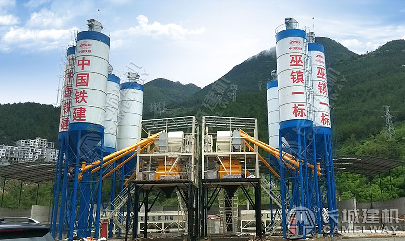 雙120拌合站每小時產(chǎn)量，上街長城攪拌站