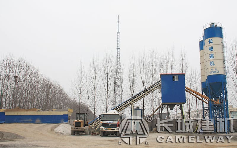 農(nóng)村自建商砼生產(chǎn)線多選多大型號