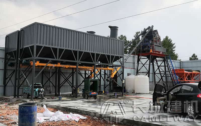 一方半/75型爬梯式攪拌站