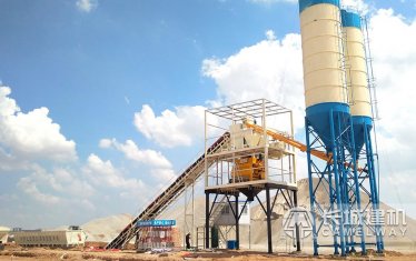 湖北襄陽120工程攪拌站案例