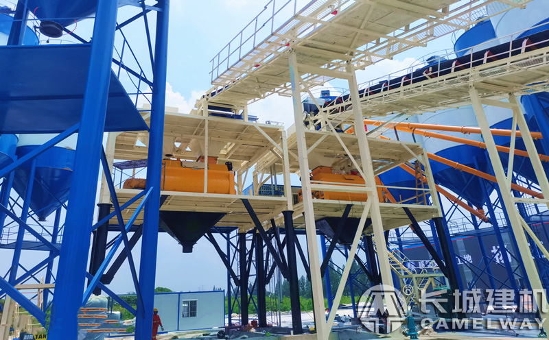 浙江雙270攪拌站調(diào)試