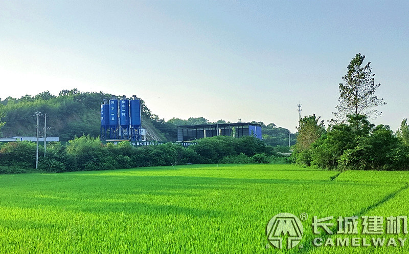 河南信陽120混凝土拌合站站案例 河南信陽120混凝土拌合站站案例