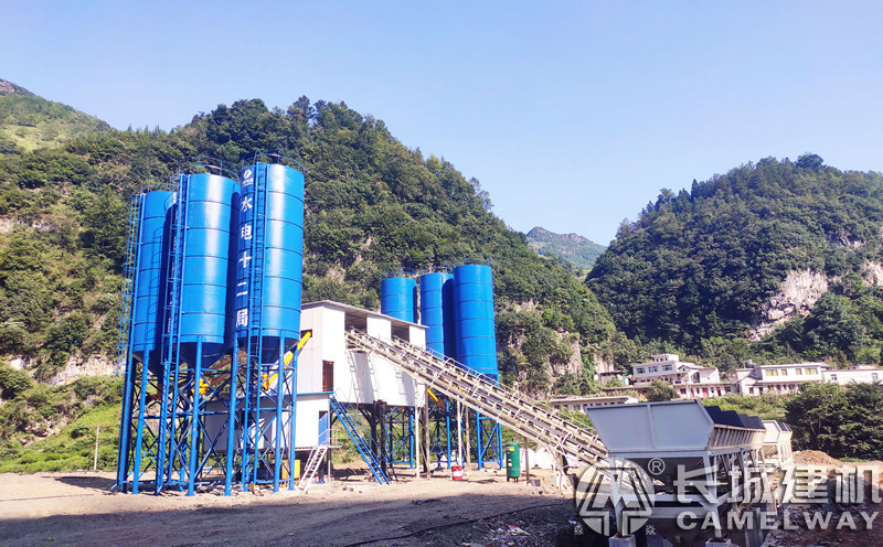 雙線90混凝土拌合站型號解讀