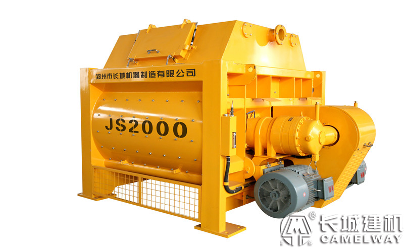 JS強(qiáng)制式雙臥軸攪拌機(jī)(JS500/JS750/JS1000/JS1500/JS2000)產(chǎn)量多少