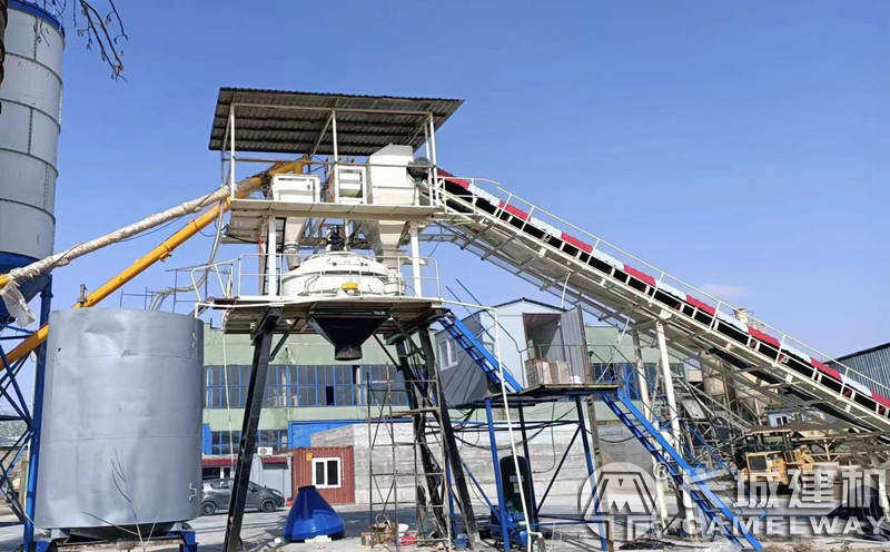 立軸式混凝土攪拌站 立軸式混凝土攪拌站